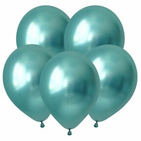 Шар 12"/30 смЗеркальные шары, Зеленый / Luster Green / Латексный шар 50 шт